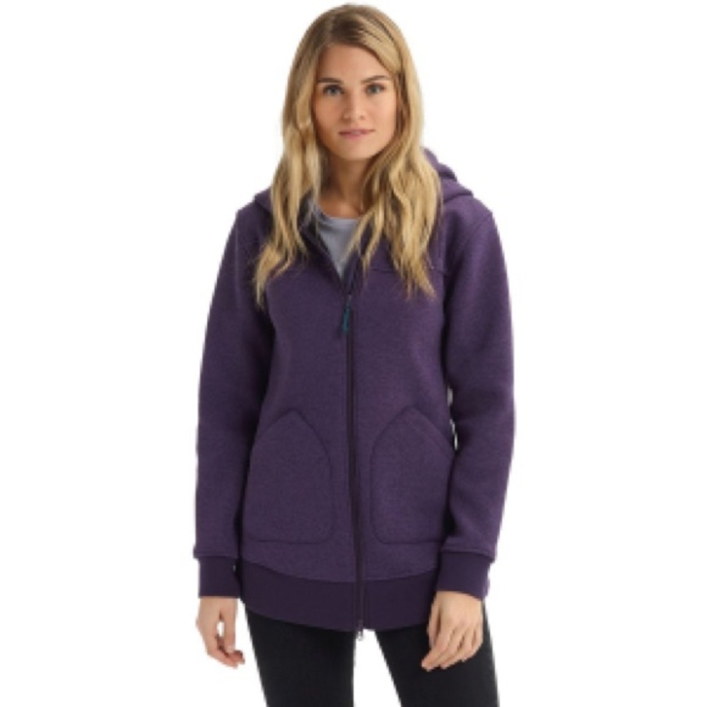 Burton Women's Deep Purple zip up Hoodie s